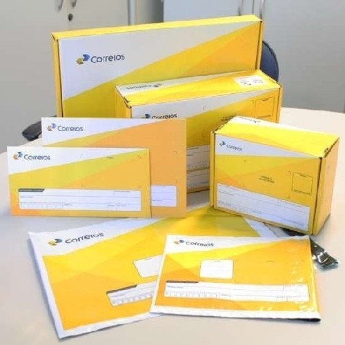 Envelope plástico correios