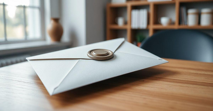Envelope com lacre adesivo: praticidade e segurança