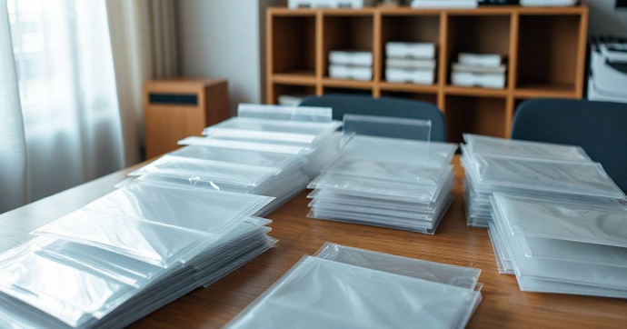 Envelope Plástico Transparente: Praticidade e Organização