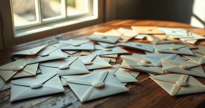 Envelope remetente e destinatário: como organizar suas correspondências de forma eficiente