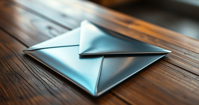 Envelope Metalizado: Estilo e Proteção