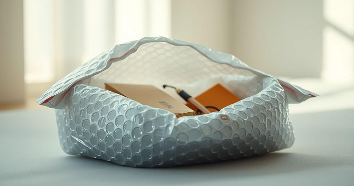 Envelope com bolha é a solução ideal para proteger seus produtos durante o transporte