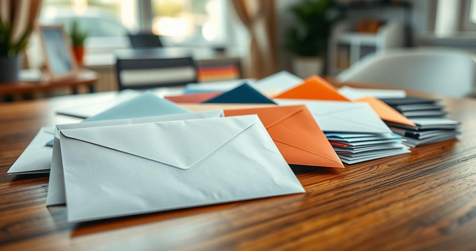 Envelope impresso: Como escolher e personalizar para suas necessidades