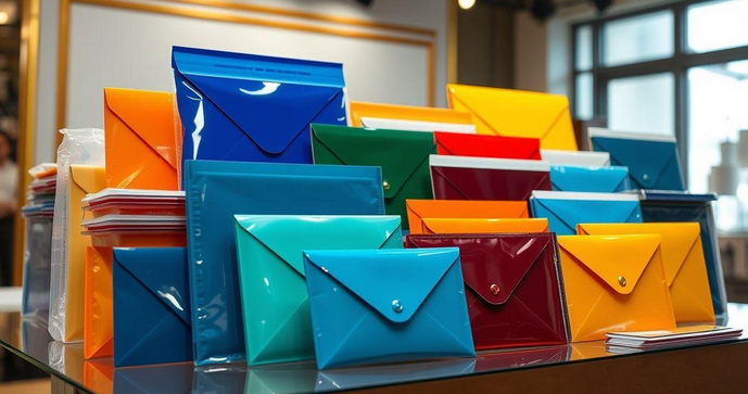 Envelope plástico personalizado para todas as suas necessidades