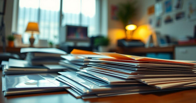 Envelope vai e vem plástico como escolha ideal para armazenamento