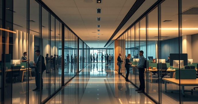 Como o Envelope de Circulação Interna Transforma Ambientes Corporativos
