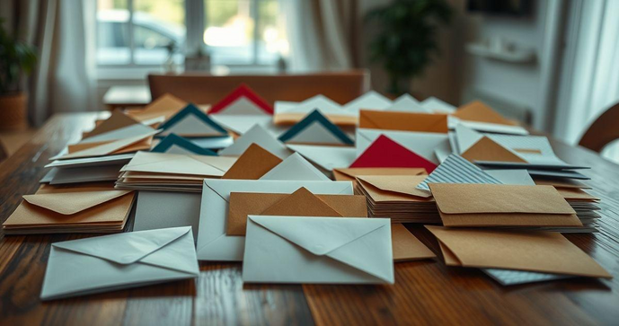 Saiba os tipos de envelope essenciais para organizar suas correspondências e documentos