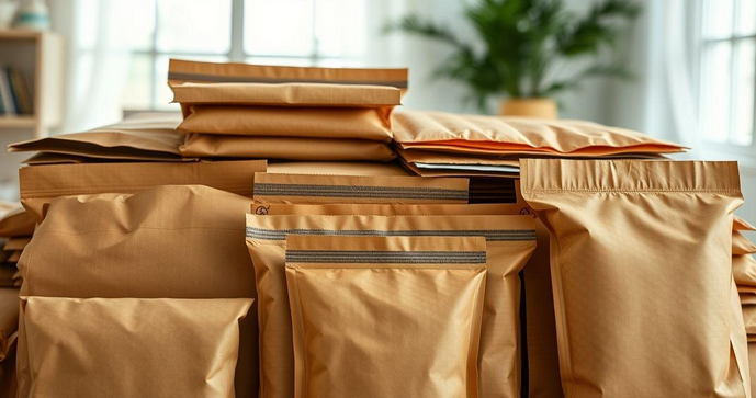 Como escolher o envelope kraft bolha ideal para suas necessidades de envio