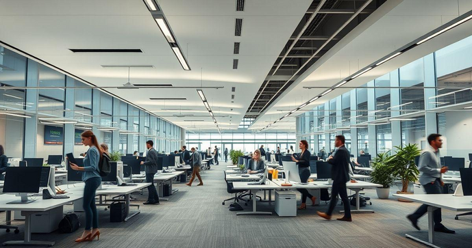 Como o Envelope de Circulação Interna Transforma Espaços Corporativos