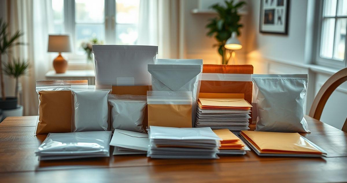Envelopes plásticos essenciais: descubra suas aplicações e benefícios