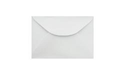 Envelope branco pequeno